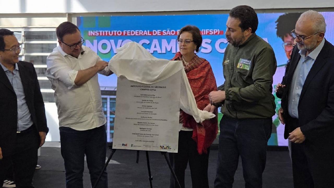 Instituto Federal é inaugurado em Cotia e amplia acesso ao ensino público, gratuito e de qualidade