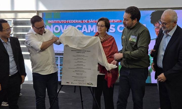 Instituto Federal é inaugurado em Cotia e amplia acesso ao ensino público, gratuito e de qualidade